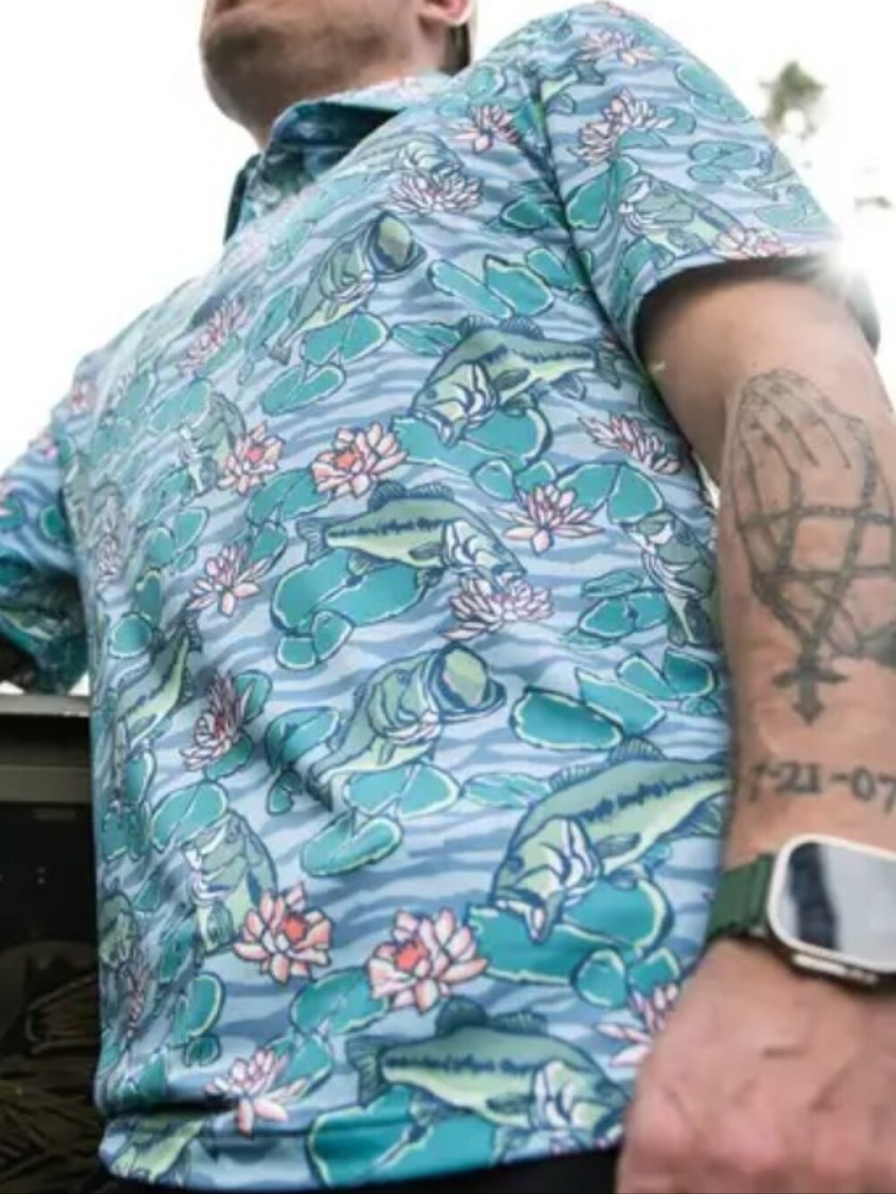 Googan Squad Lilly Pad Polo Short Sleeve